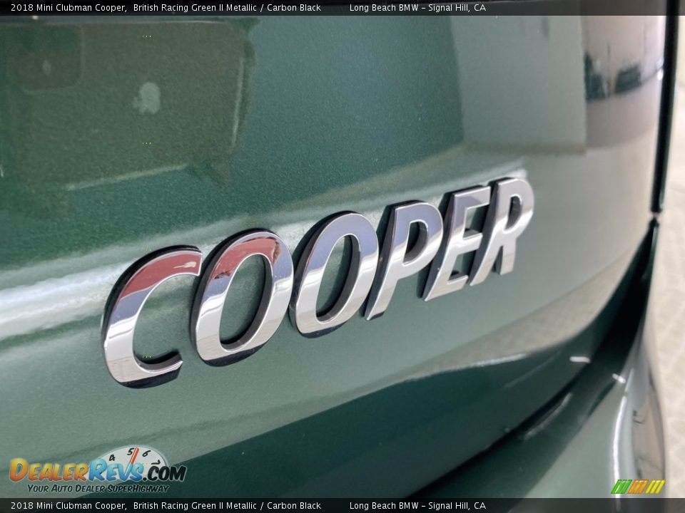 2018 Mini Clubman Cooper British Racing Green II Metallic / Carbon Black Photo #11