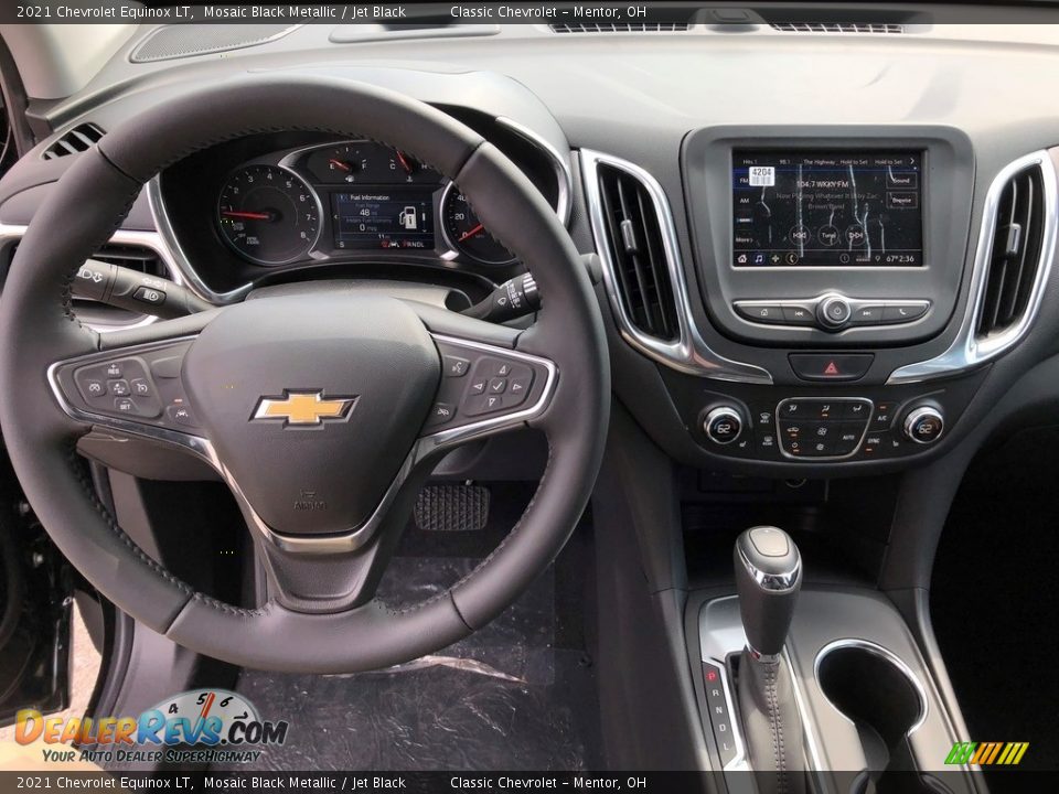 2021 Chevrolet Equinox LT Mosaic Black Metallic / Jet Black Photo #7