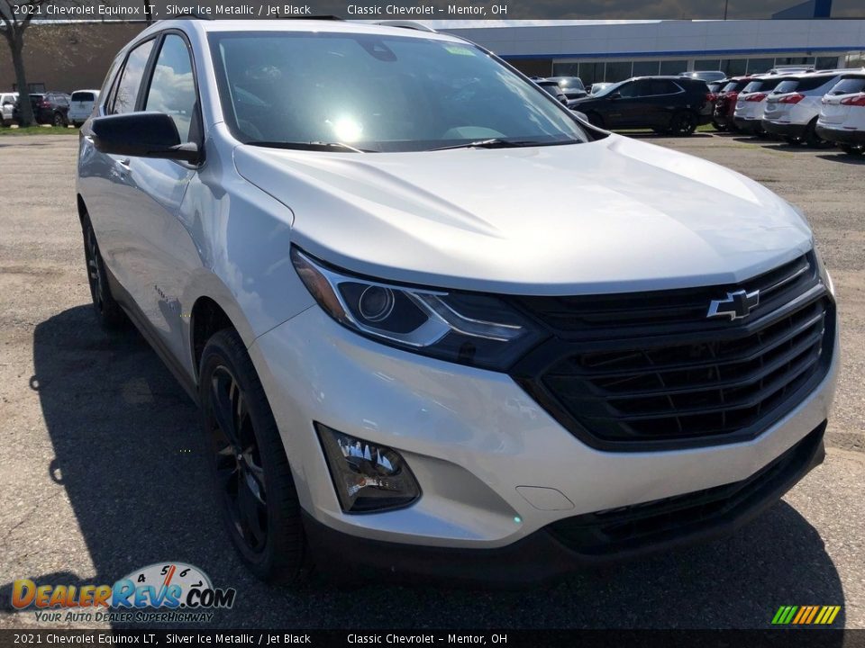 2021 Chevrolet Equinox LT Silver Ice Metallic / Jet Black Photo #2