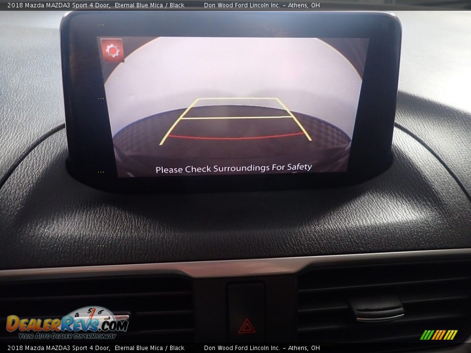 2018 Mazda MAZDA3 Sport 4 Door Eternal Blue Mica / Black Photo #2