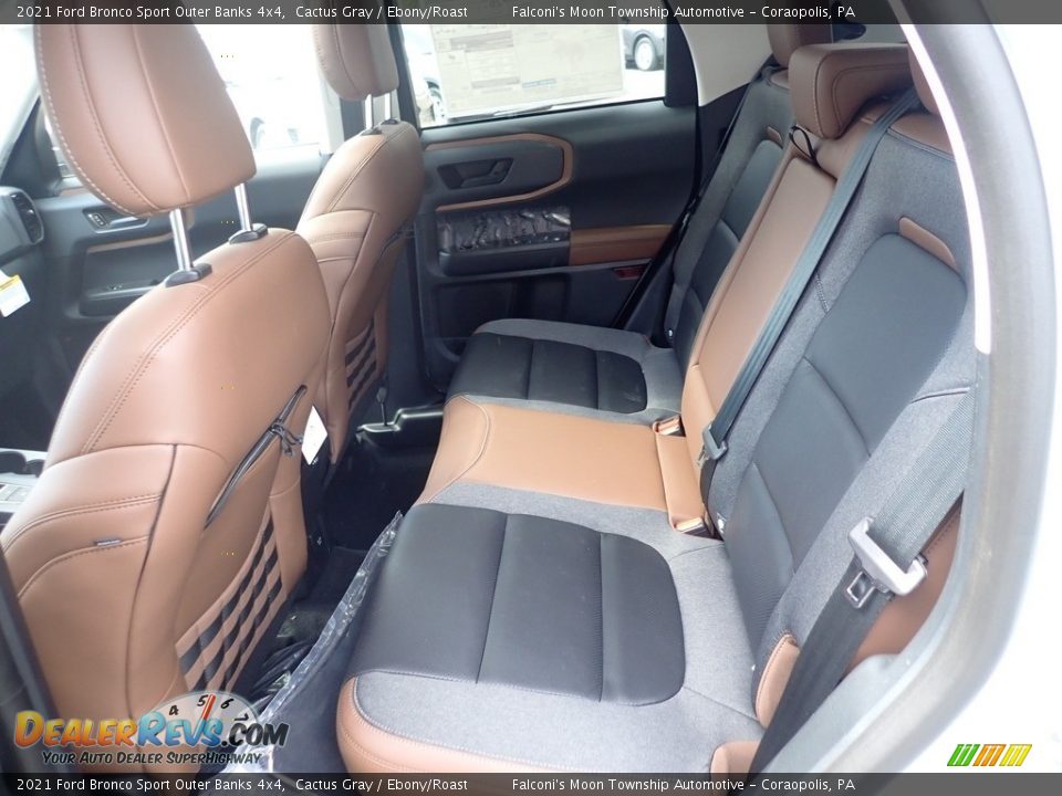 Rear Seat of 2021 Ford Bronco Sport Outer Banks 4x4 Photo #8