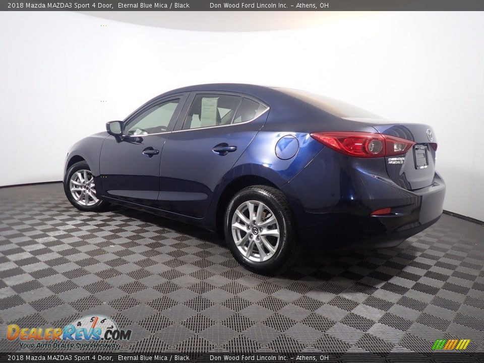 2018 Mazda MAZDA3 Sport 4 Door Eternal Blue Mica / Black Photo #9