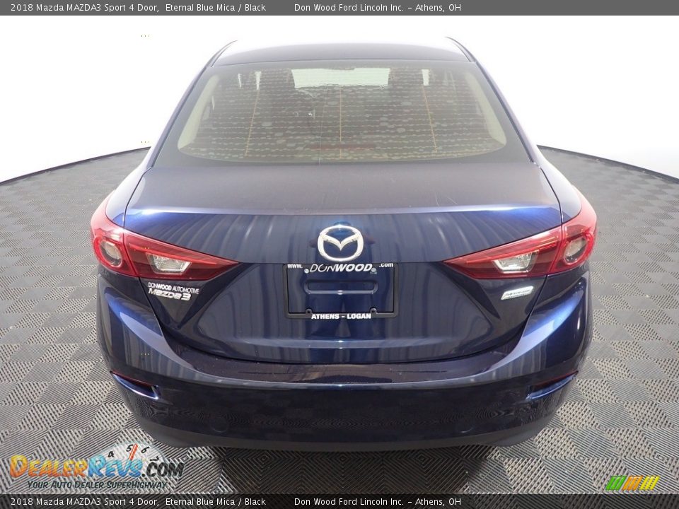 2018 Mazda MAZDA3 Sport 4 Door Eternal Blue Mica / Black Photo #11