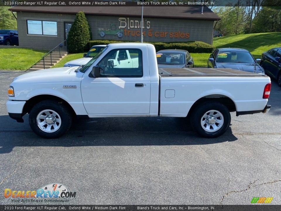 2010 Ford Ranger XLT Regular Cab Oxford White / Medium Dark Flint Photo #1