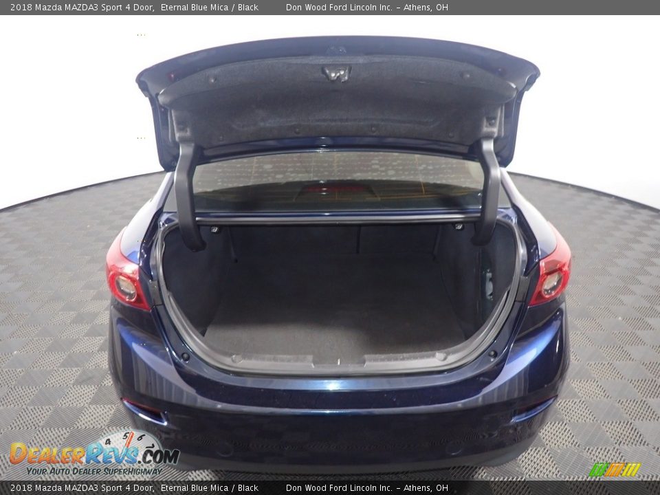 2018 Mazda MAZDA3 Sport 4 Door Eternal Blue Mica / Black Photo #12