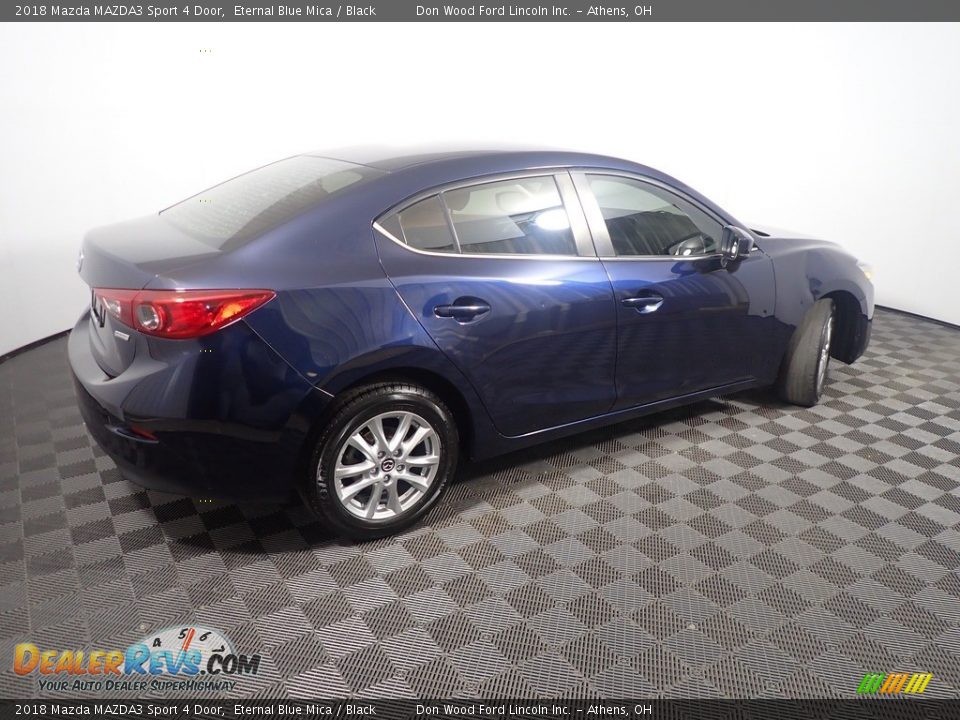 2018 Mazda MAZDA3 Sport 4 Door Eternal Blue Mica / Black Photo #15