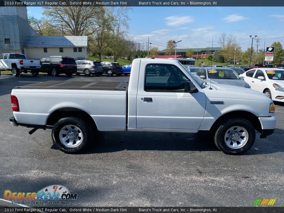 2010 Ford Ranger XLT Regular Cab Oxford White / Medium Dark Flint Photo #5