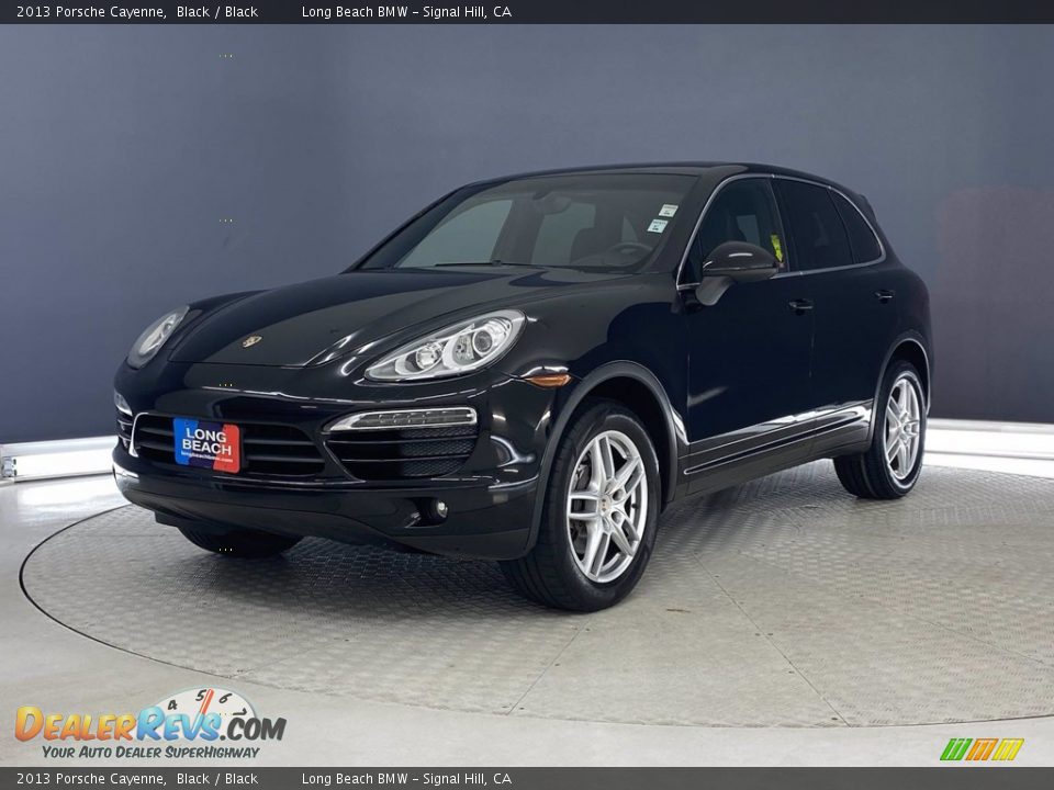 2013 Porsche Cayenne Black / Black Photo #3