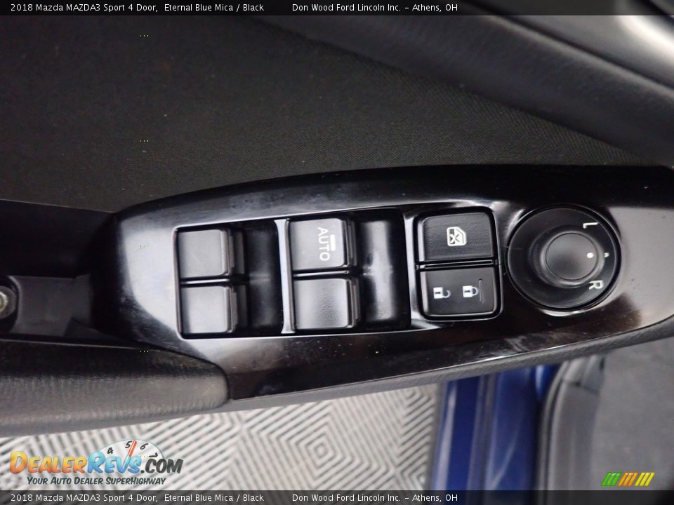 2018 Mazda MAZDA3 Sport 4 Door Eternal Blue Mica / Black Photo #19