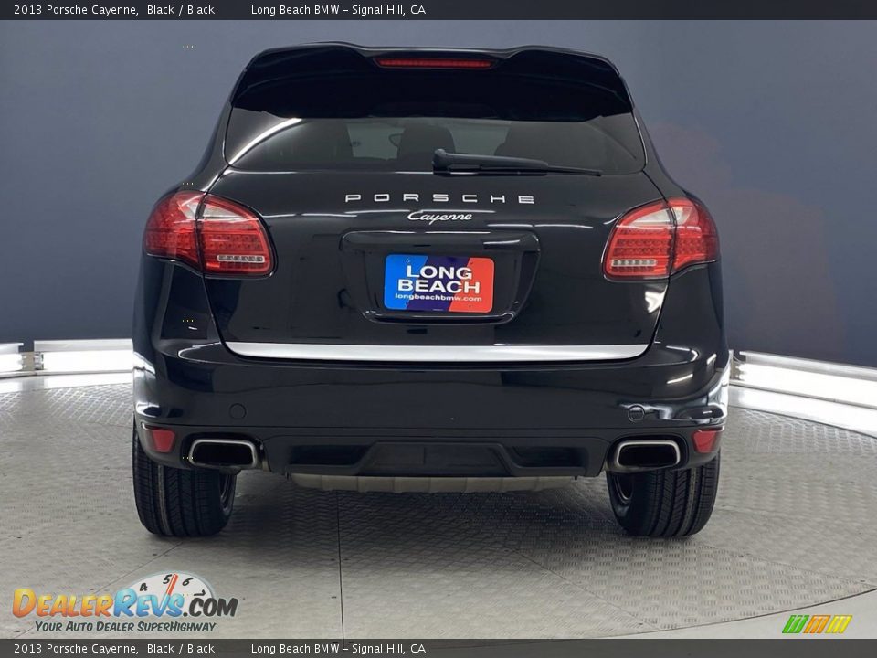 2013 Porsche Cayenne Black / Black Photo #4