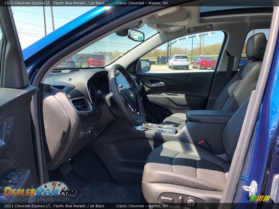 2021 Chevrolet Equinox LT Pacific Blue Metallic / Jet Black Photo #5