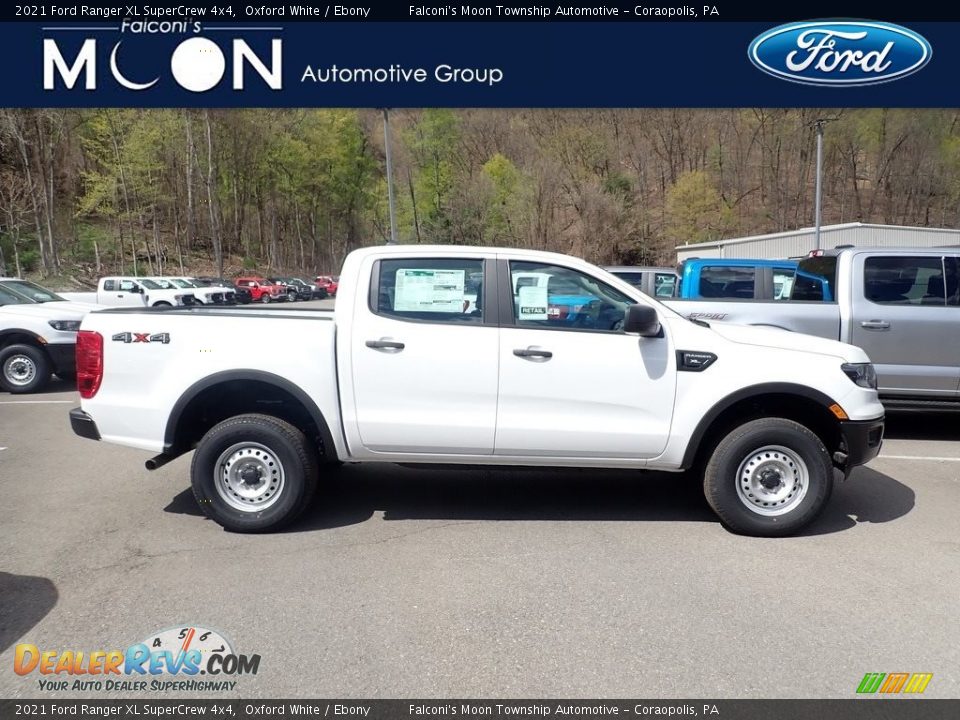 2021 Ford Ranger XL SuperCrew 4x4 Oxford White / Ebony Photo #1