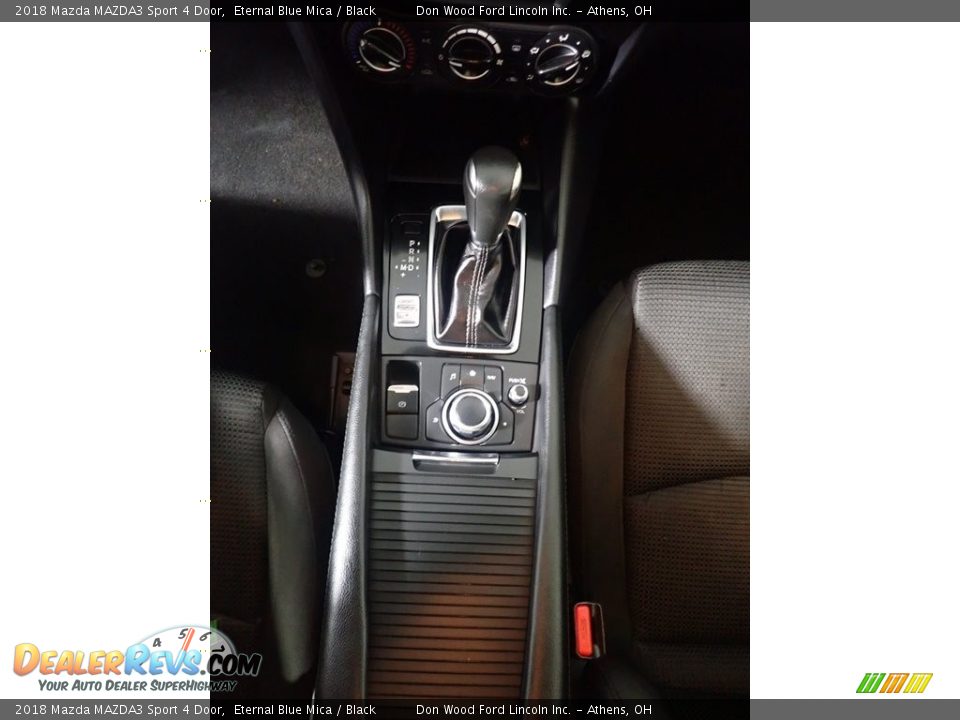 2018 Mazda MAZDA3 Sport 4 Door Eternal Blue Mica / Black Photo #30