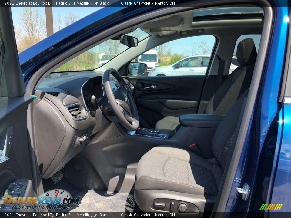 2021 Chevrolet Equinox LT Pacific Blue Metallic / Jet Black Photo #5