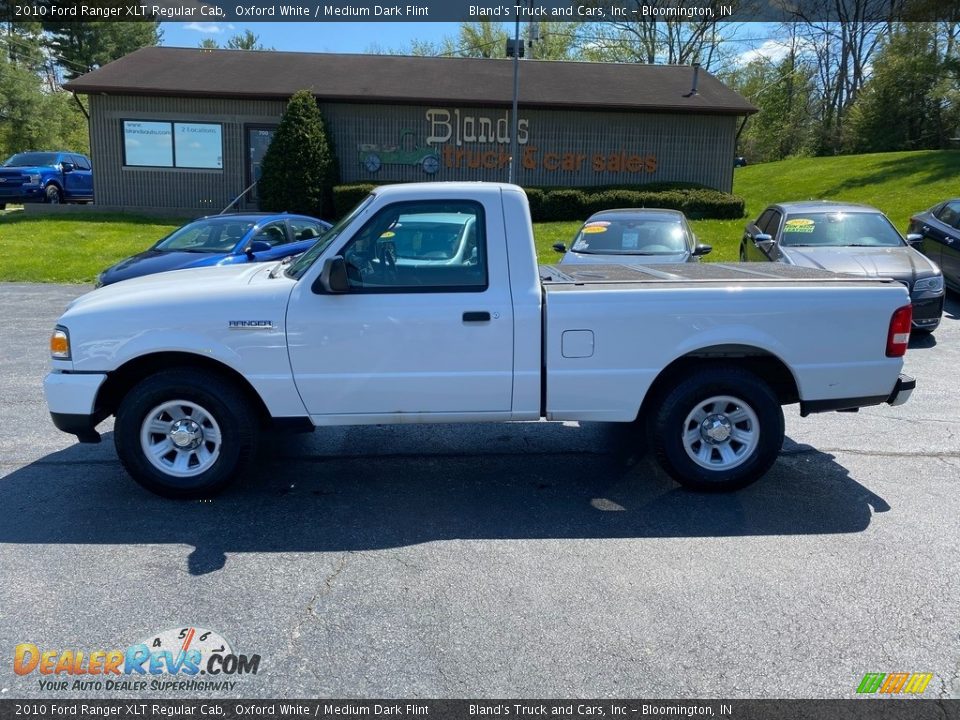 2010 Ford Ranger XLT Regular Cab Oxford White / Medium Dark Flint Photo #1