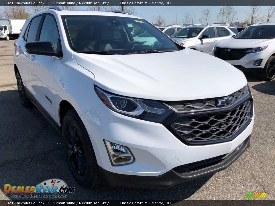 2021 Chevrolet Equinox LT Summit White / Medium Ash Gray Photo #2