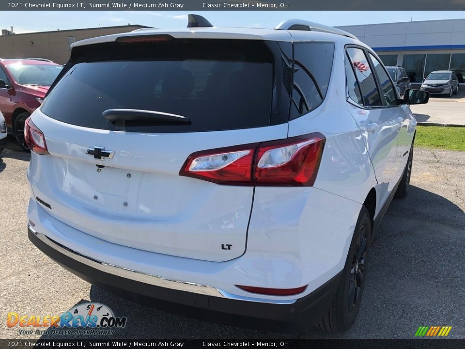 2021 Chevrolet Equinox LT Summit White / Medium Ash Gray Photo #3