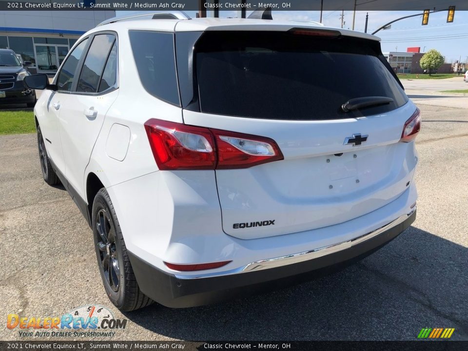 2021 Chevrolet Equinox LT Summit White / Medium Ash Gray Photo #4