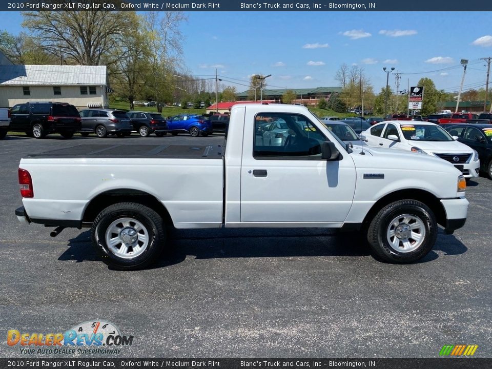 2010 Ford Ranger XLT Regular Cab Oxford White / Medium Dark Flint Photo #5