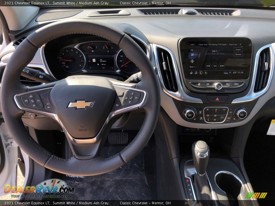 2021 Chevrolet Equinox LT Summit White / Medium Ash Gray Photo #7