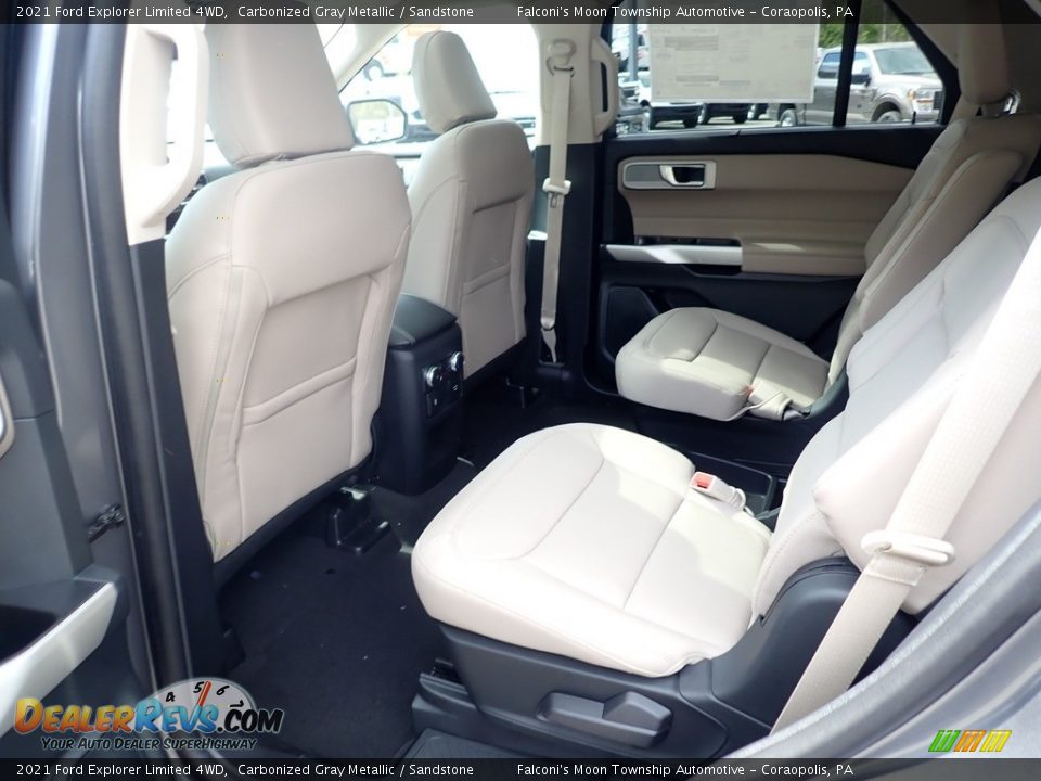 Rear Seat of 2021 Ford Explorer Limited 4WD Photo #8