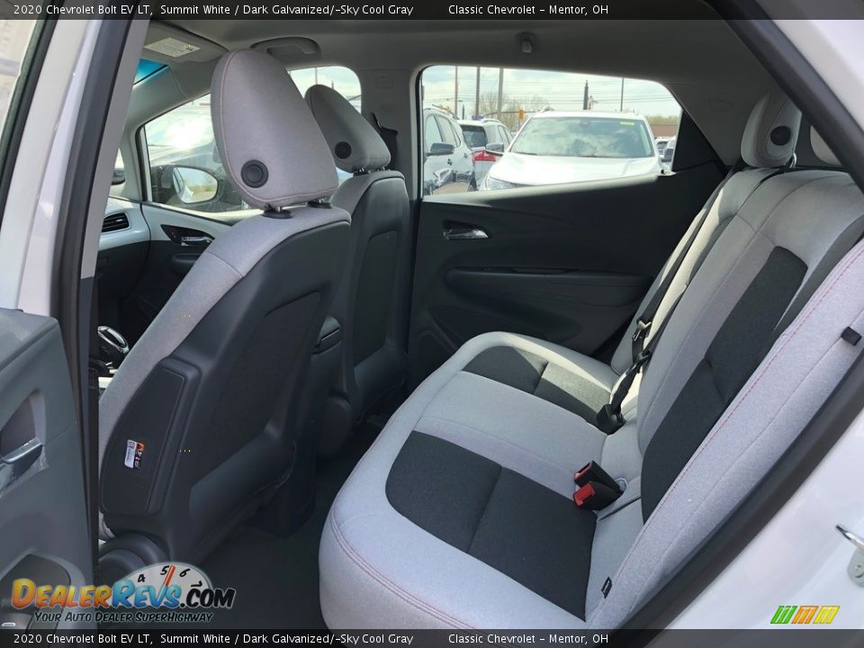 2020 Chevrolet Bolt EV LT Summit White / Dark Galvanized/­Sky Cool Gray Photo #6