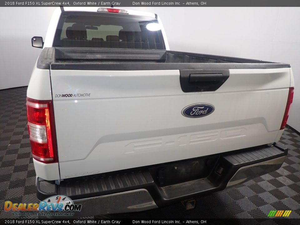2018 Ford F150 XL SuperCrew 4x4 Oxford White / Earth Gray Photo #13