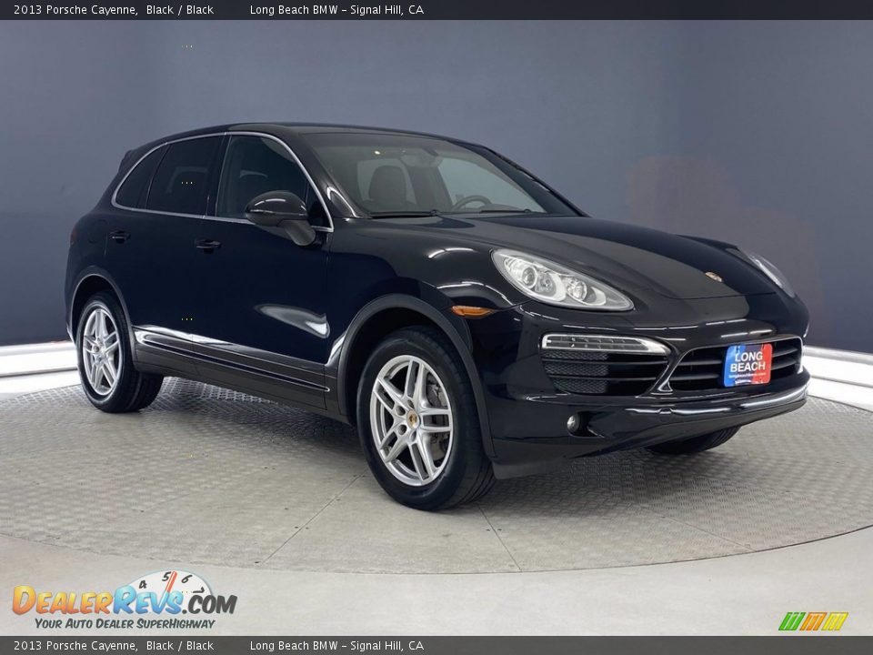 2013 Porsche Cayenne Black / Black Photo #36