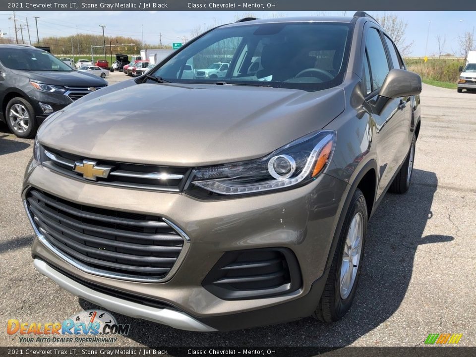 2021 Chevrolet Trax LT Stone Gray Metallic / Jet Black Photo #1