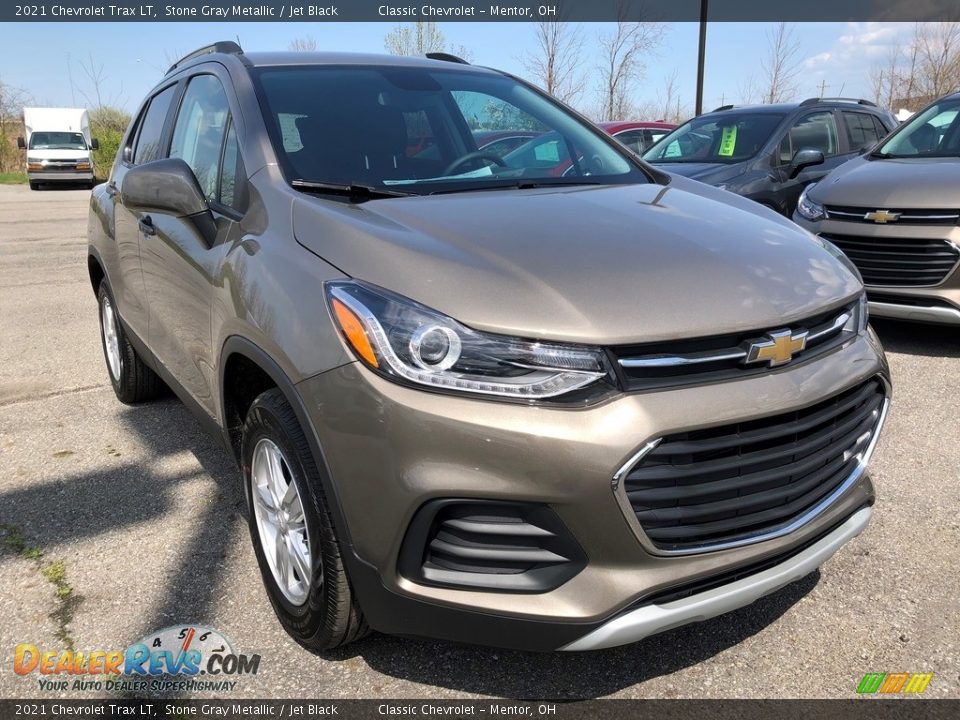 2021 Chevrolet Trax LT Stone Gray Metallic / Jet Black Photo #2