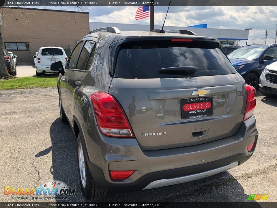 2021 Chevrolet Trax LT Stone Gray Metallic / Jet Black Photo #4