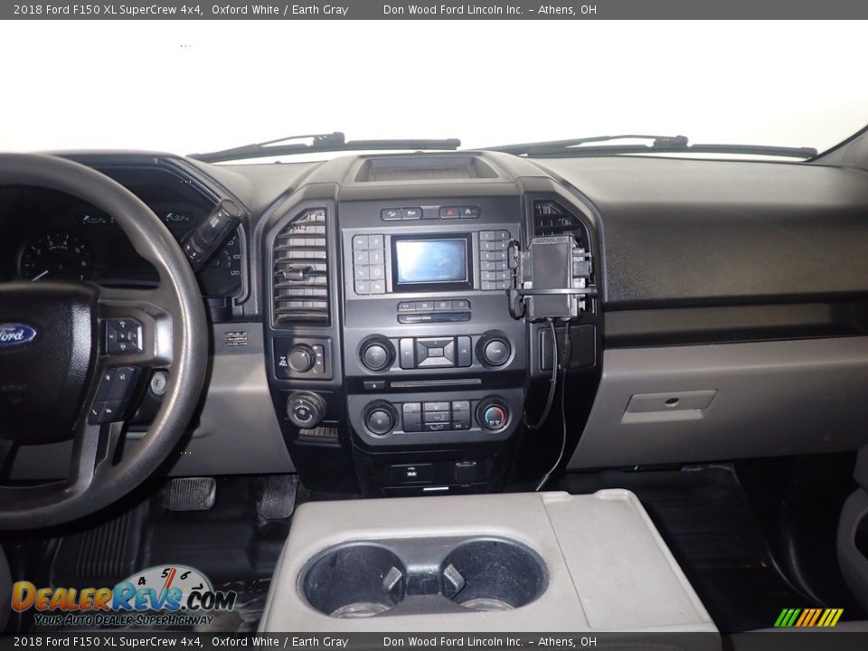 2018 Ford F150 XL SuperCrew 4x4 Oxford White / Earth Gray Photo #21