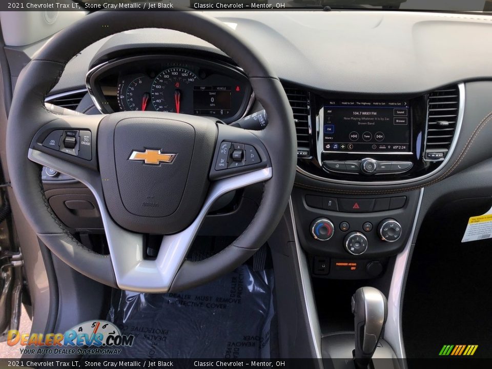 2021 Chevrolet Trax LT Stone Gray Metallic / Jet Black Photo #7