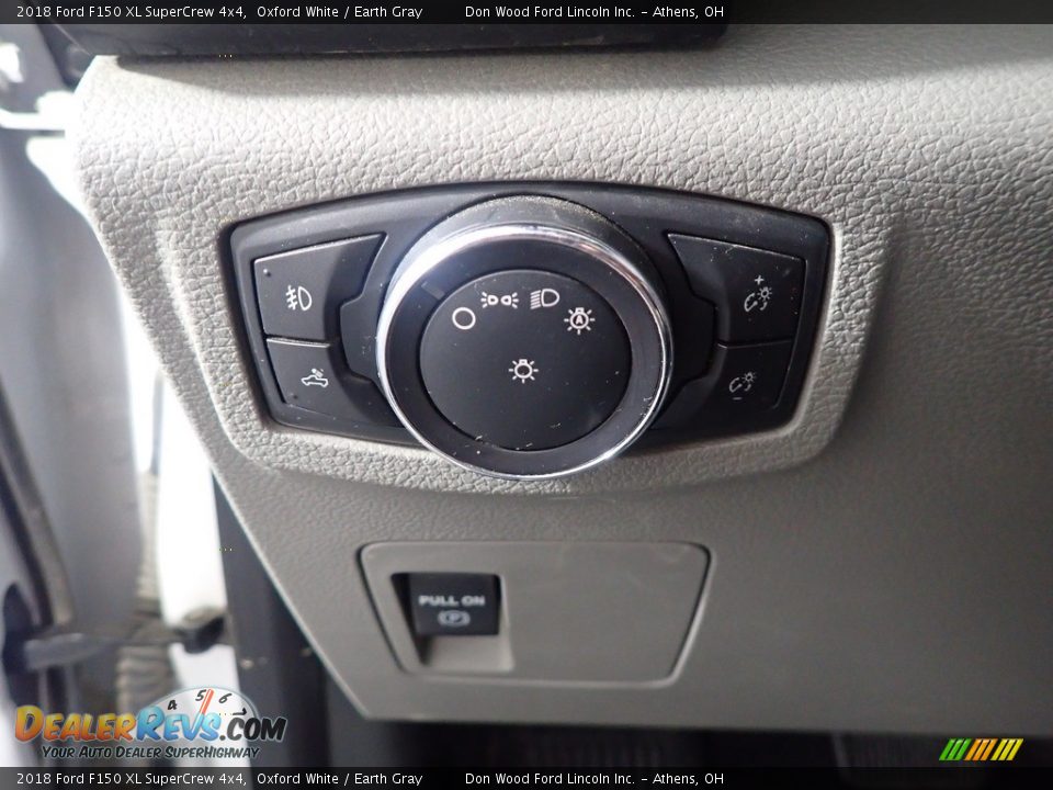 2018 Ford F150 XL SuperCrew 4x4 Oxford White / Earth Gray Photo #27