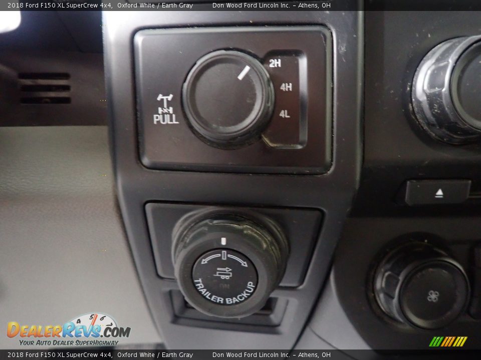 2018 Ford F150 XL SuperCrew 4x4 Oxford White / Earth Gray Photo #28