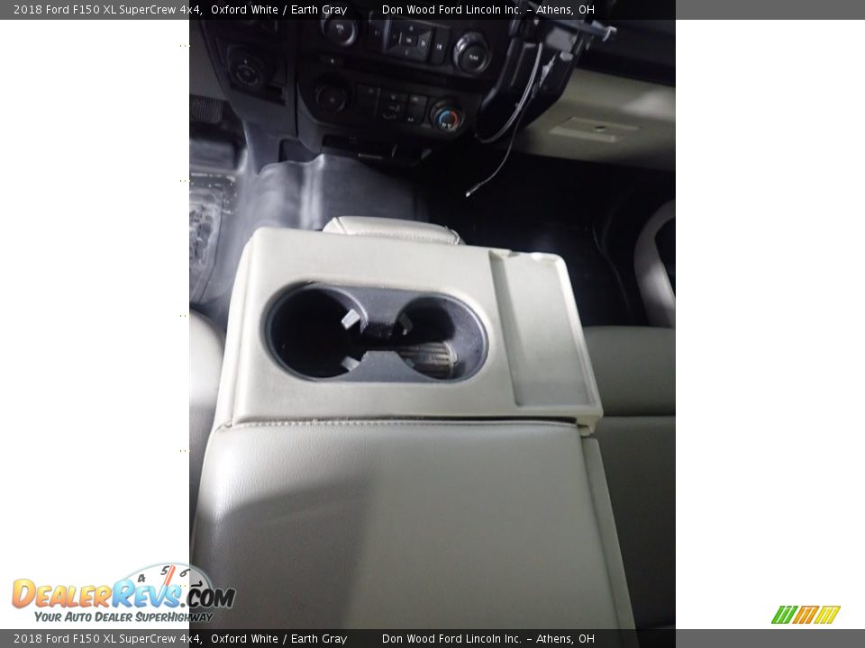 2018 Ford F150 XL SuperCrew 4x4 Oxford White / Earth Gray Photo #29