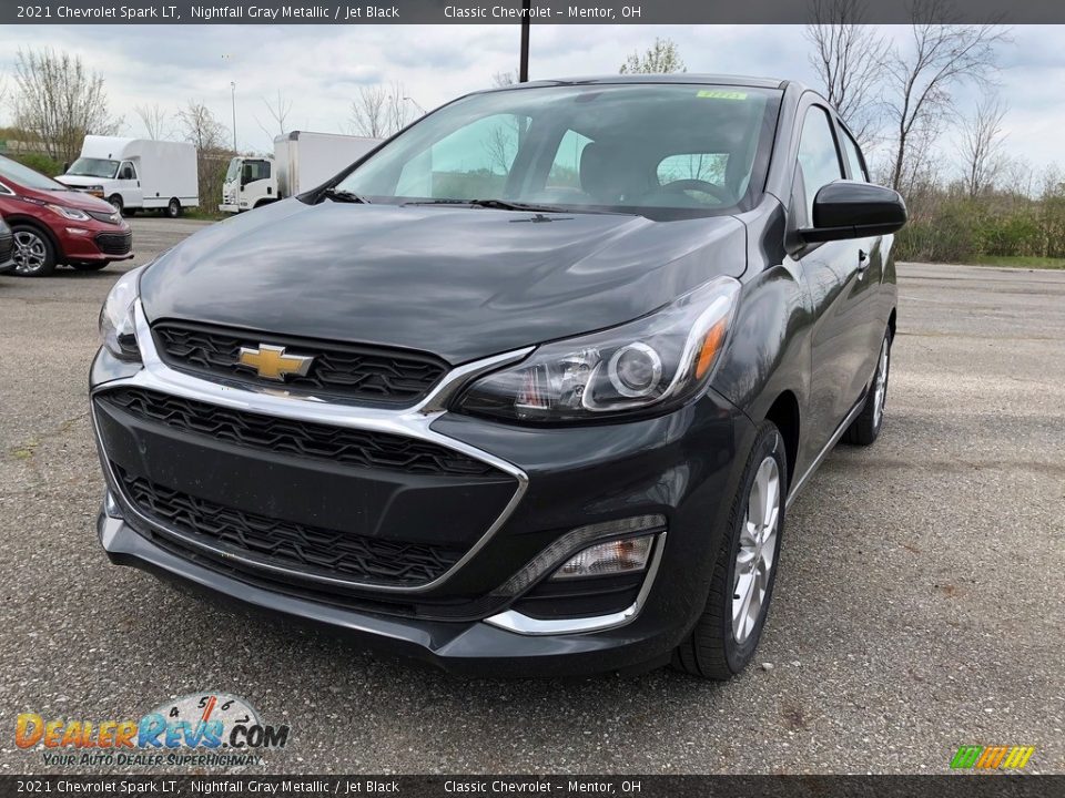 2021 Chevrolet Spark LT Nightfall Gray Metallic / Jet Black Photo #1