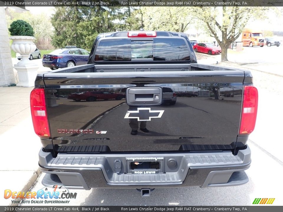 2019 Chevrolet Colorado LT Crew Cab 4x4 Black / Jet Black Photo #3