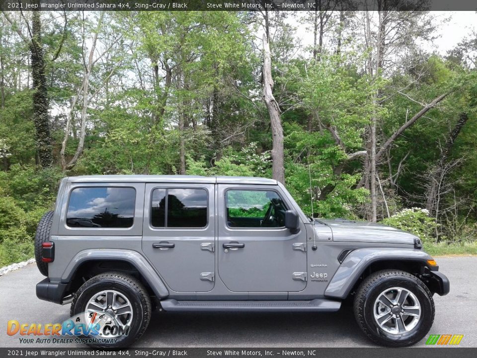 Sting-Gray 2021 Jeep Wrangler Unlimited Sahara 4x4 Photo #5