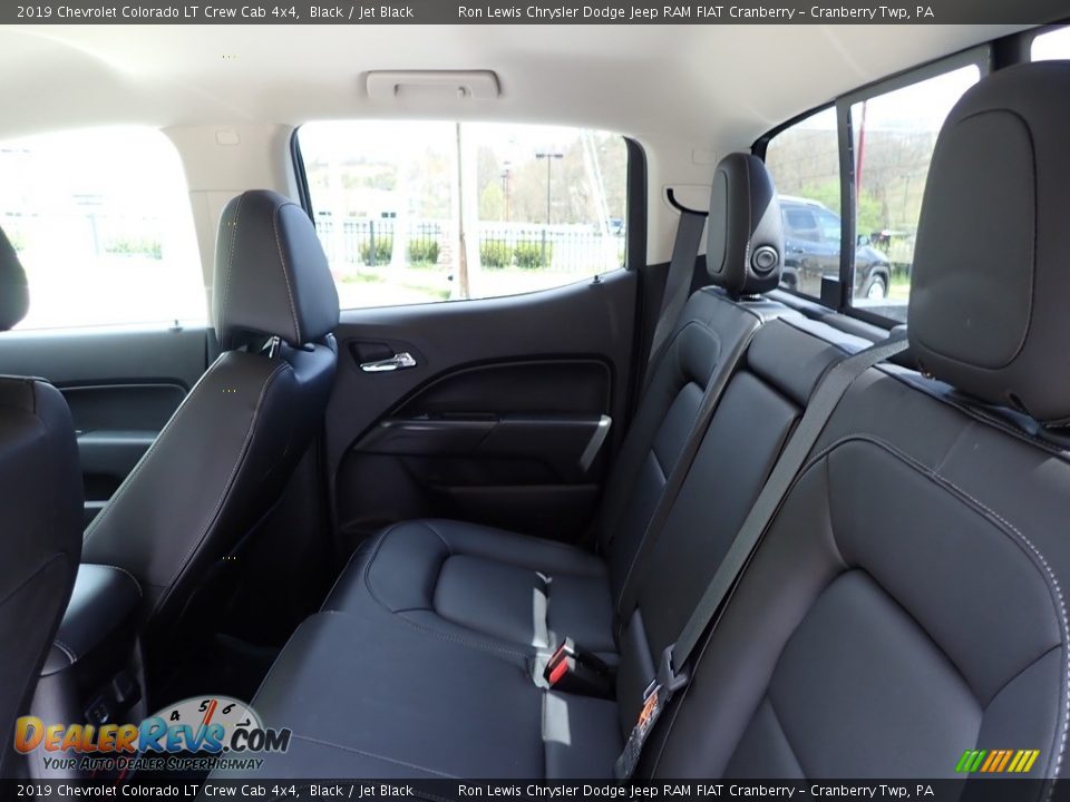 2019 Chevrolet Colorado LT Crew Cab 4x4 Black / Jet Black Photo #13