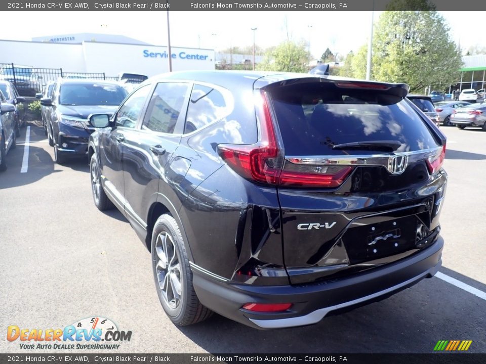 2021 Honda CR-V EX AWD Crystal Black Pearl / Black Photo #3