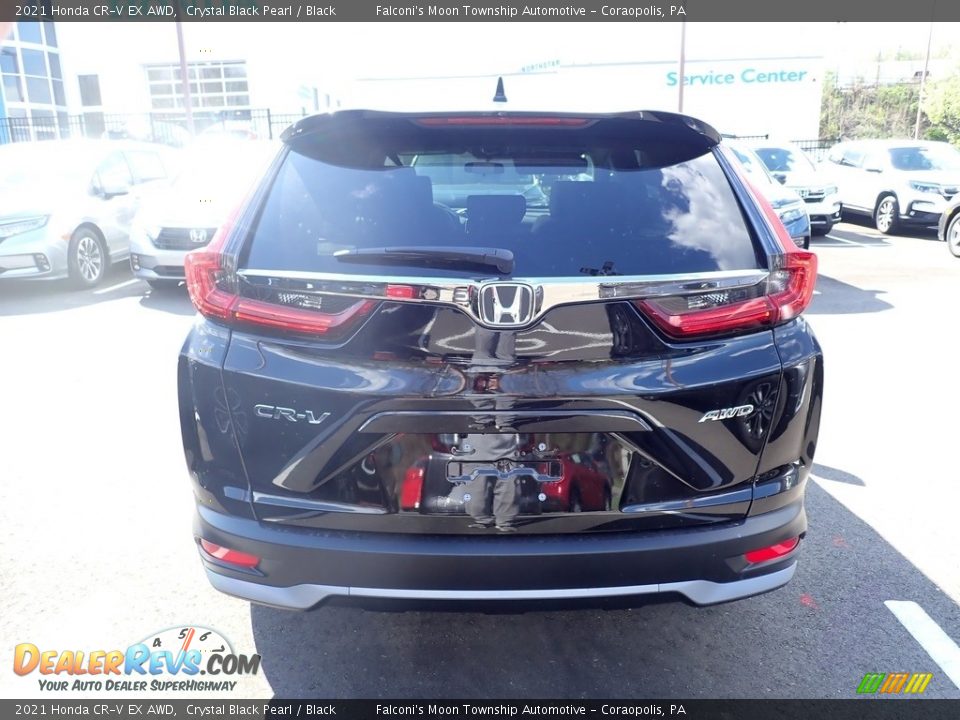 2021 Honda CR-V EX AWD Crystal Black Pearl / Black Photo #4