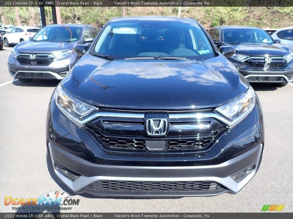 2021 Honda CR-V EX AWD Crystal Black Pearl / Black Photo #7