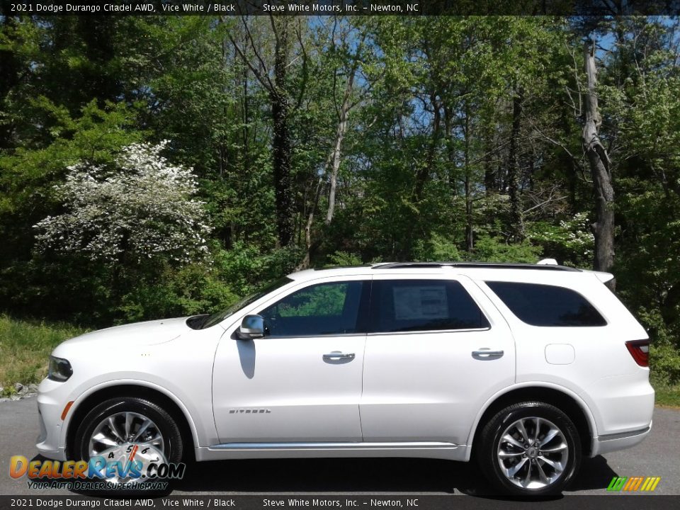 2021 Dodge Durango Citadel AWD Vice White / Black Photo #1