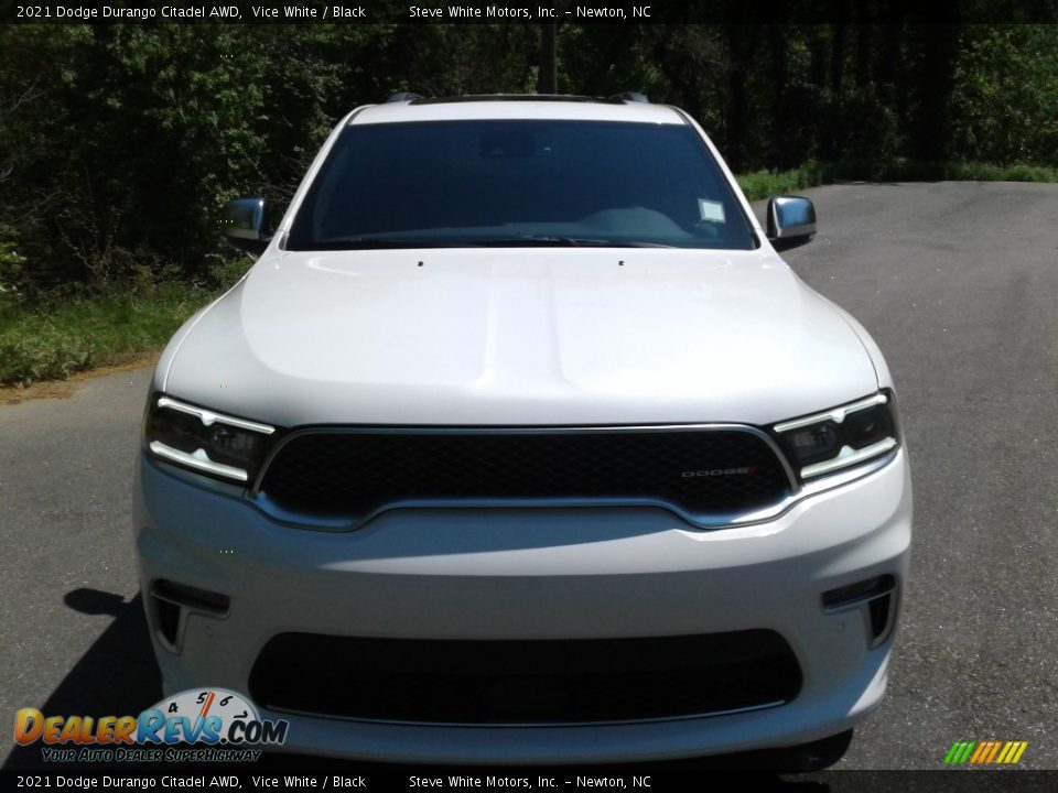 2021 Dodge Durango Citadel AWD Vice White / Black Photo #3