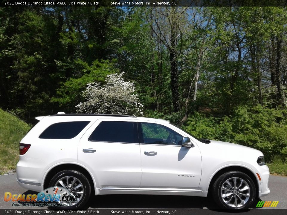 2021 Dodge Durango Citadel AWD Vice White / Black Photo #5