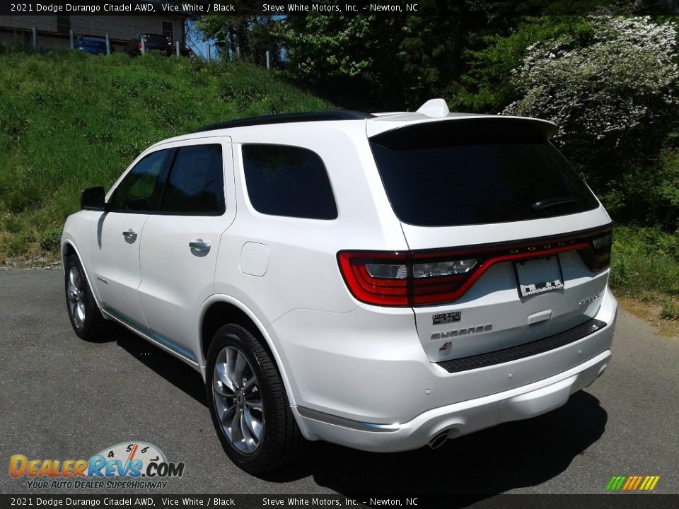 2021 Dodge Durango Citadel AWD Vice White / Black Photo #8