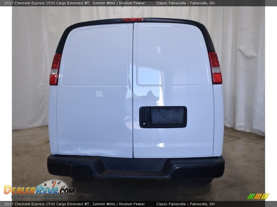 2017 Chevrolet Express 2500 Cargo Extended WT Summit White / Medium Pewter Photo #3