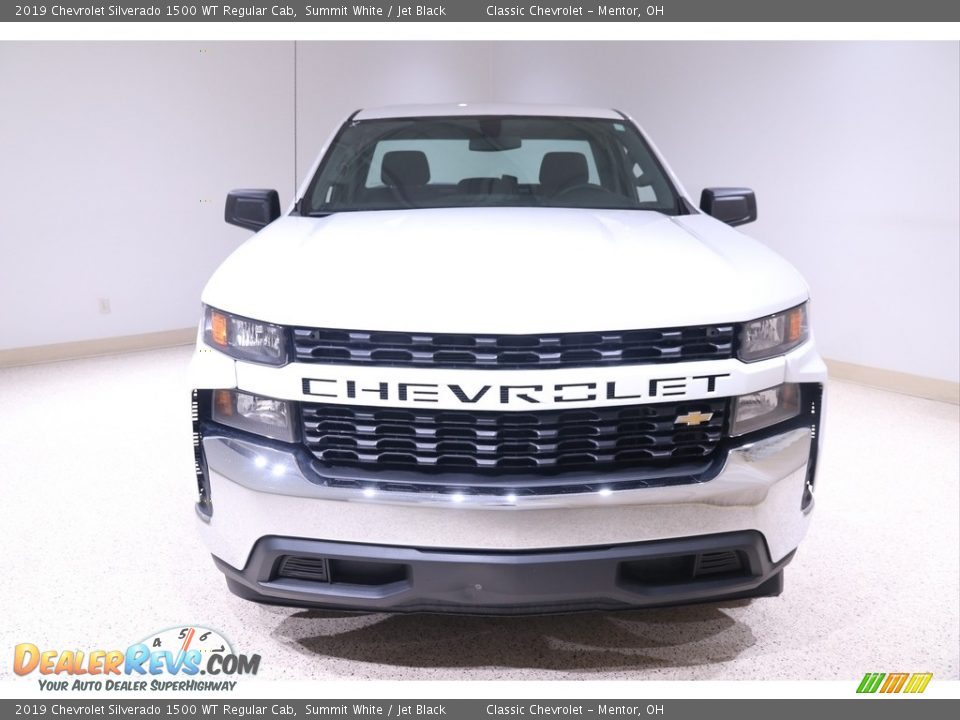 2019 Chevrolet Silverado 1500 WT Regular Cab Summit White / Jet Black Photo #2