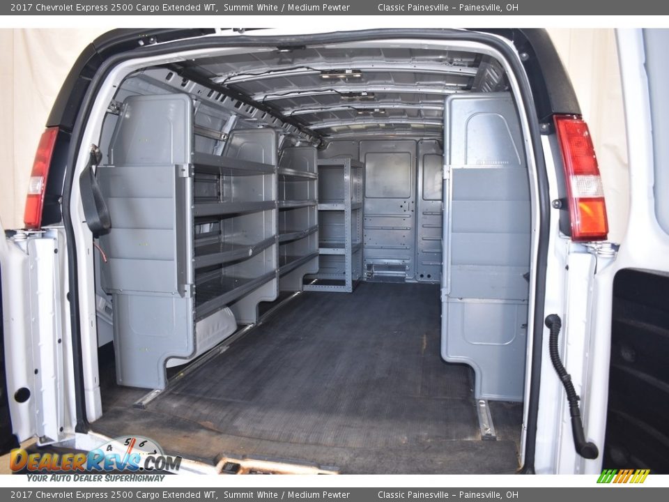 2017 Chevrolet Express 2500 Cargo Extended WT Summit White / Medium Pewter Photo #8